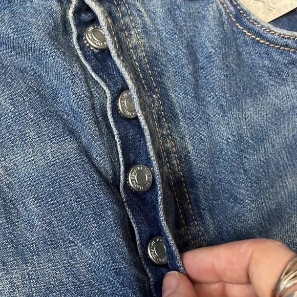 Free People | We The Free “New Dawn” Flare Jeans | Size 27 | Belgrade Blue - Picture 10 of 16